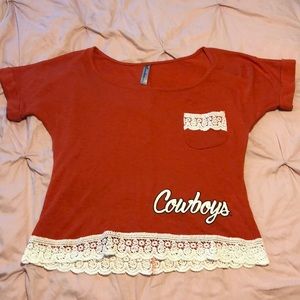 Oklahoma State blouse